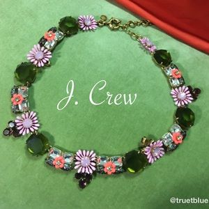 🆕 J. Crew Floral Garden Necklace